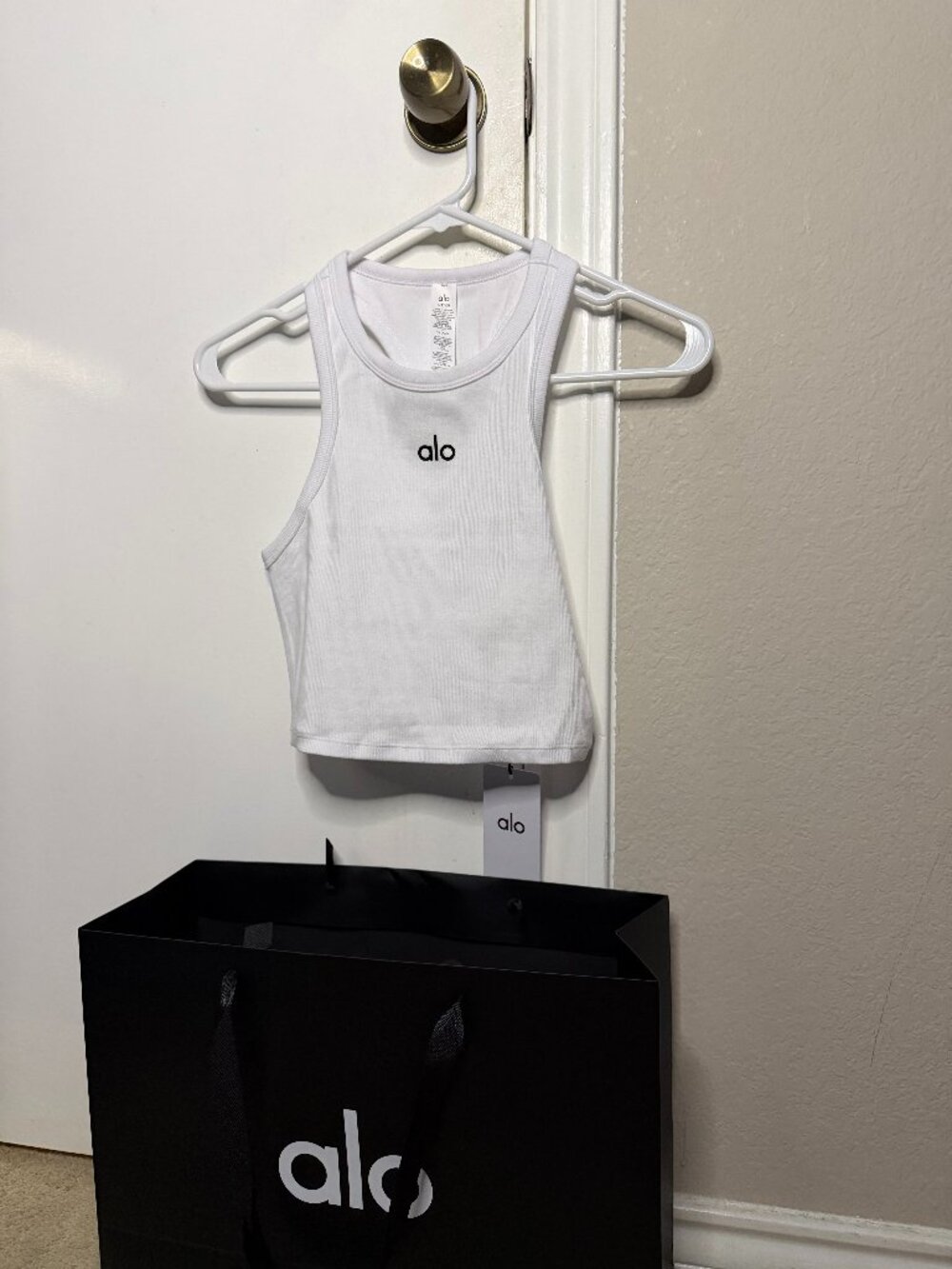 Yoga White Tank